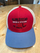 WRS Trucker Hat American Flag Themed (Red, White, and Blue)
